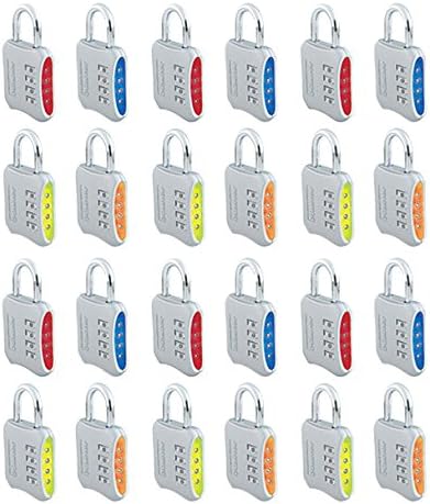 2-inch Combination Padlock 4-Pack K643495