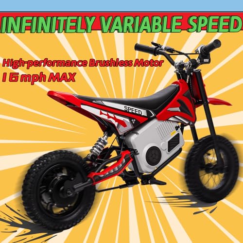 Green Electric Dirt Bike W36260