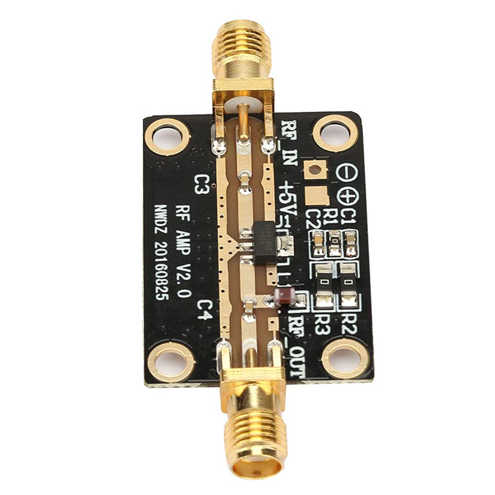 Low Noise Ultra Bandwidth Amplifier LNA 0.05-4GHz NF=0.6dB RF FM HF VHF UHF WideBand Non Reflective Design Frequency Capability Ham Radio with High Isolation RF Amplifier R215615