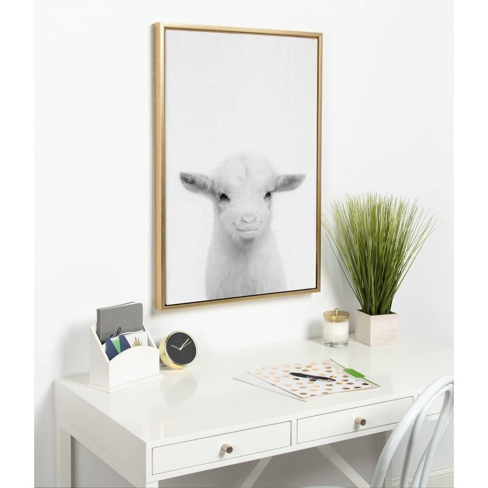 Gray Framed Canvas U177509