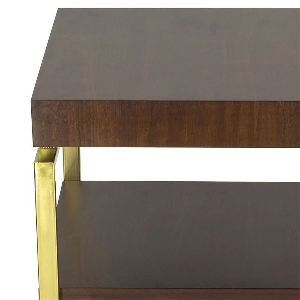 Chairside Table Rich Nut Brown A9434