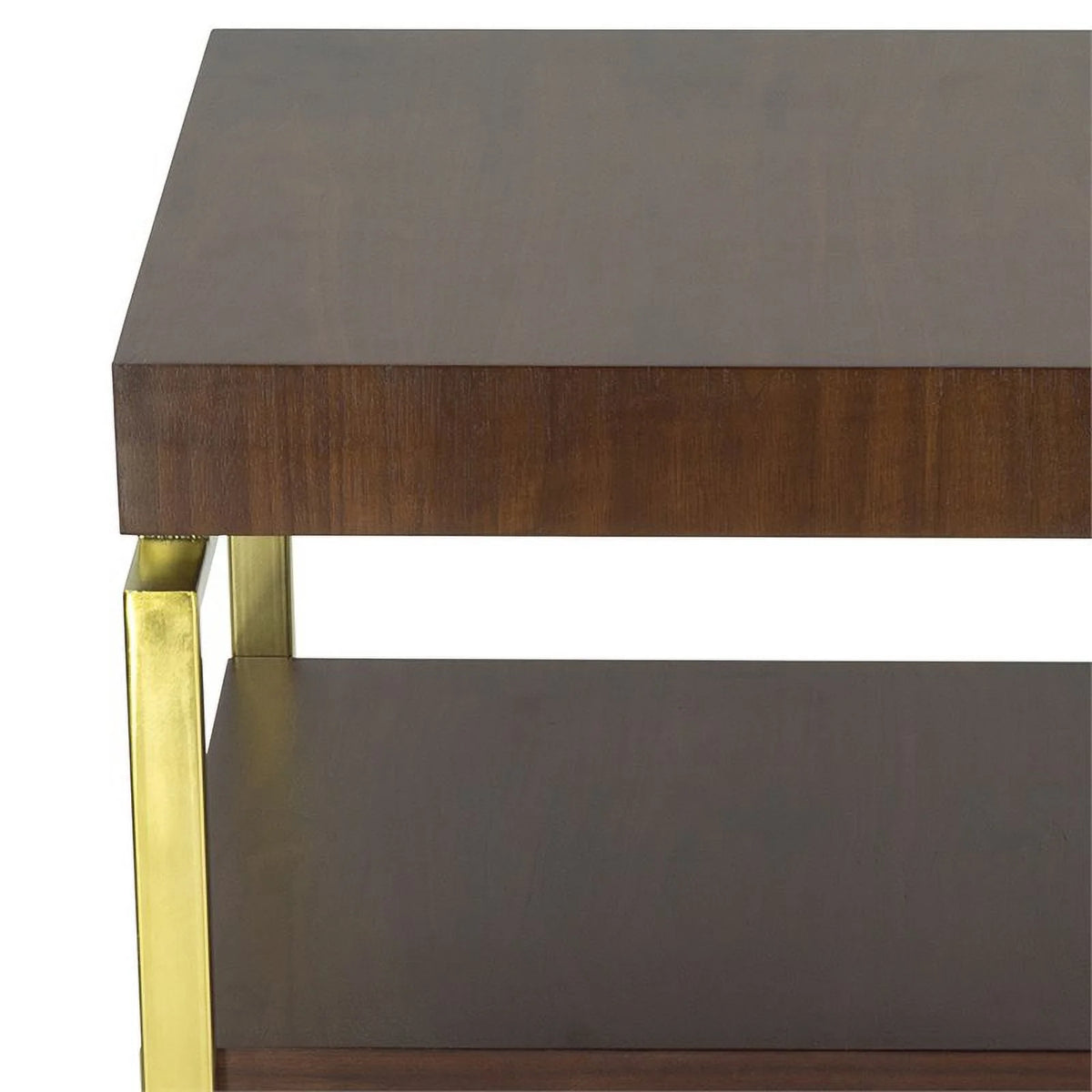 Chairside Table Rich Nut Brown A9434