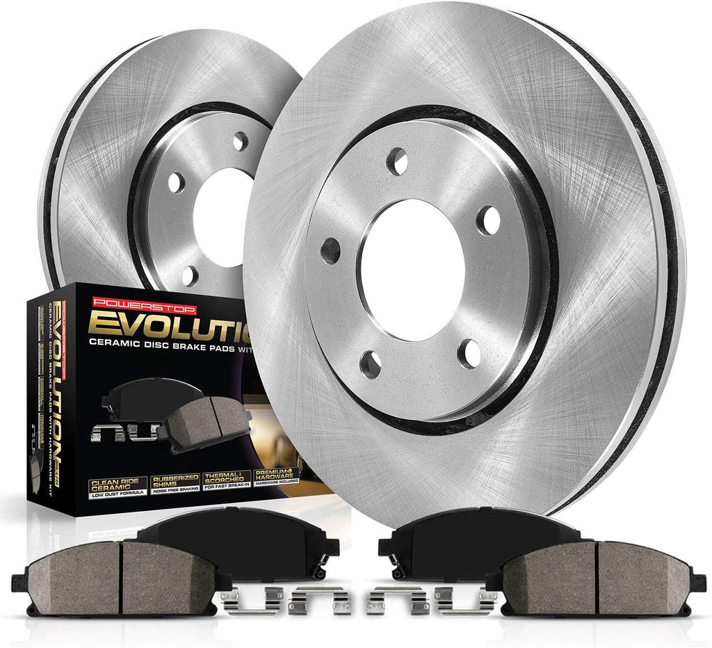 Front Brake Pad and Rotor Kit Y91124