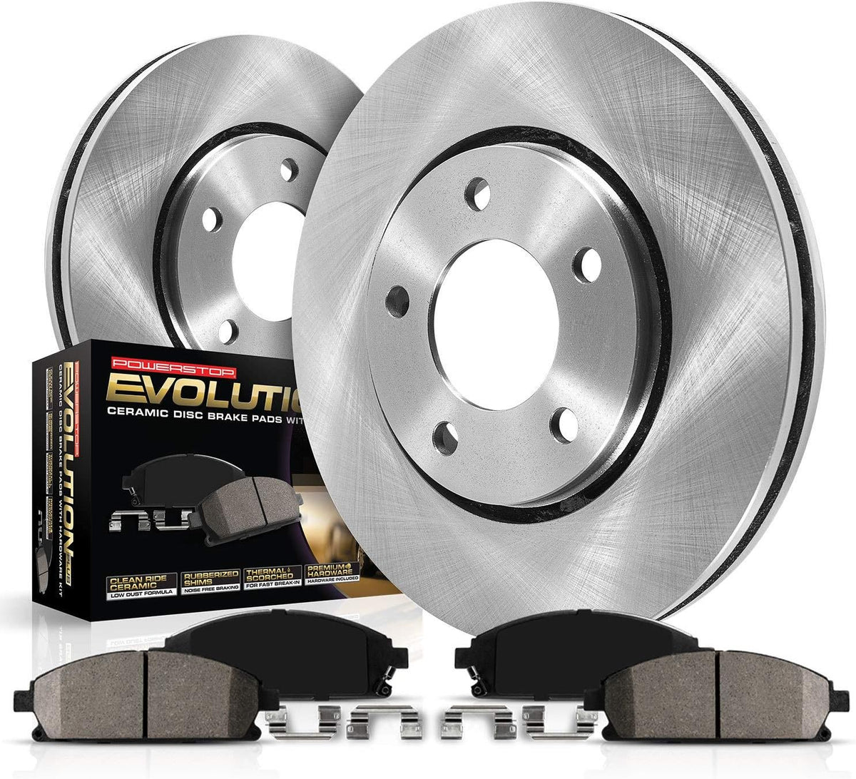 Front Brake Pad and Rotor Kit Y91124