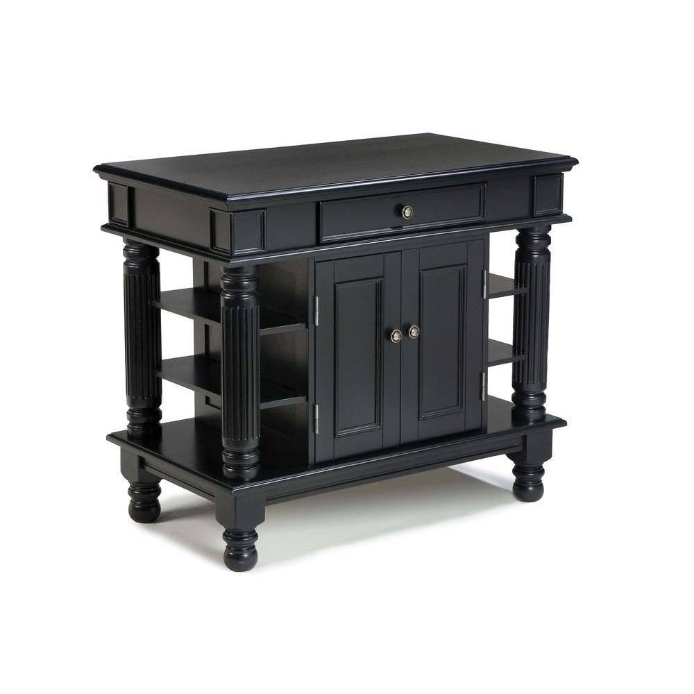 Ebony Kitchen Island B628
