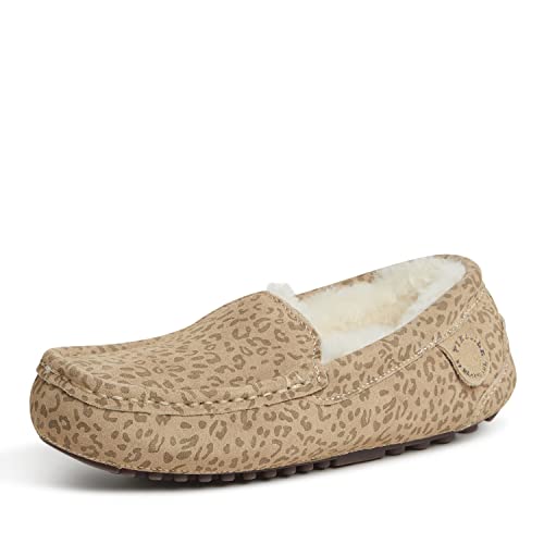 Genuine Shearling Indoor/Outdoor Moccasin Slipper U64677