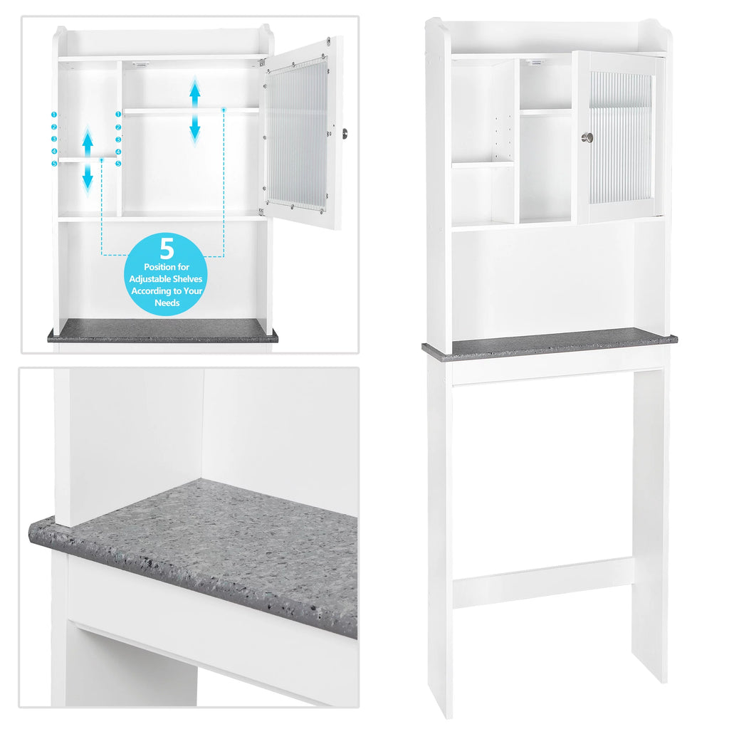 Over The Toilet Storage Cabinet White B521632