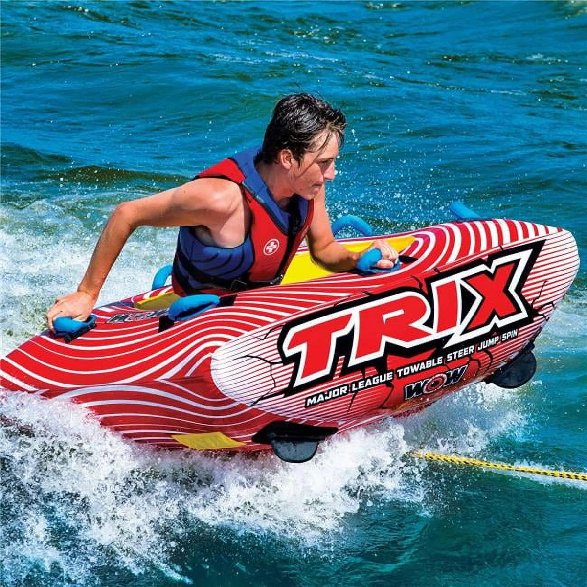 Trix Towable with Deep Center Cockpit and Removable Fins A849949