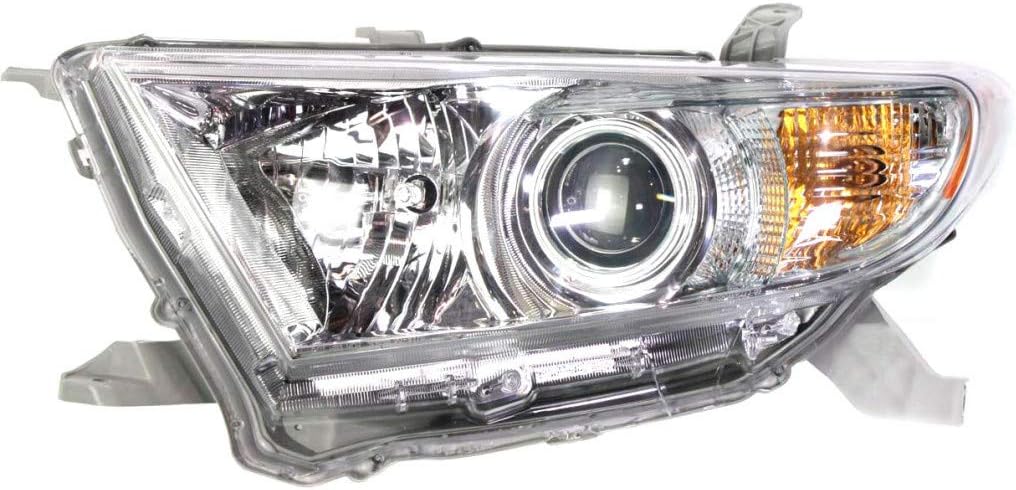 Headlight Assembly for Toyota Highlander 2010 Passenger Side K665