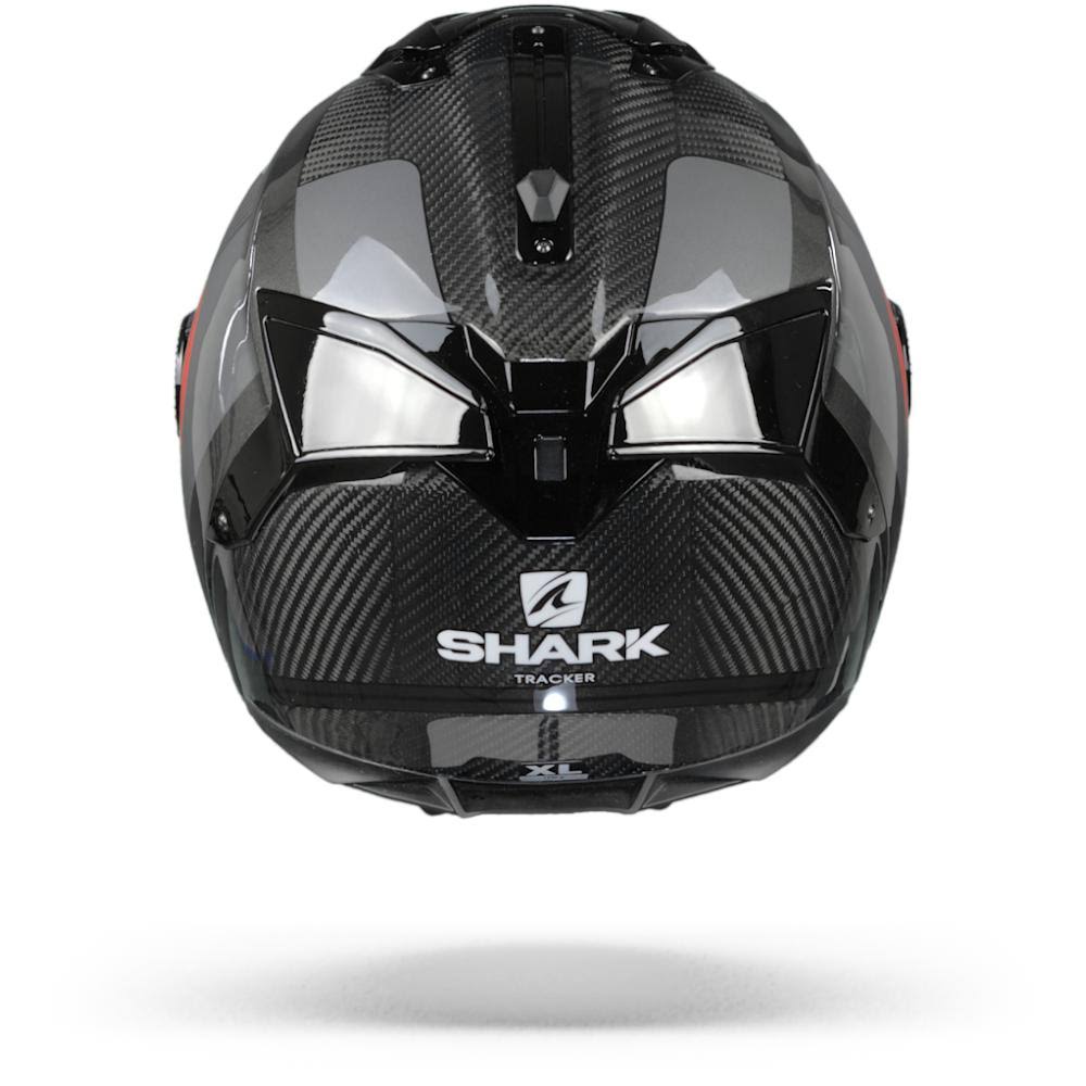 Carbon Anthracite Red Motorcycle Helmet T349994