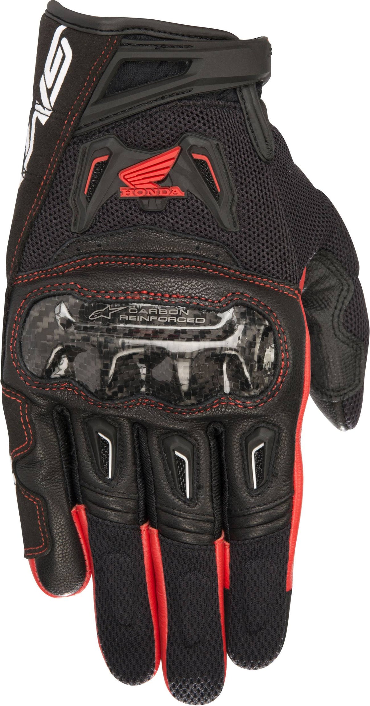 Black Red Motorcycle Gloves P574939