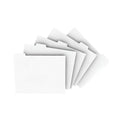 White Index Tabs 9in. x 11in. 250 Sheets per Pack Case of 5 Packs M6921