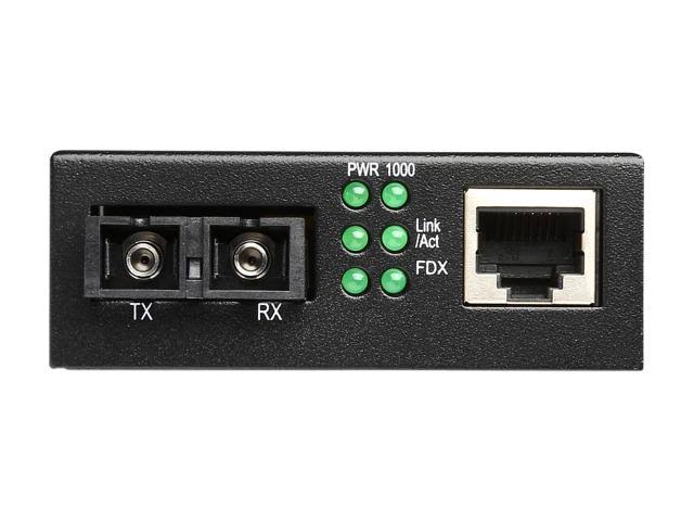 Fiber Optic Media Converter RJ-45 to SC Fiber K307841