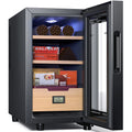 23L Electric Cigar Humidor with Spanish Cedar Wood Shelves G601