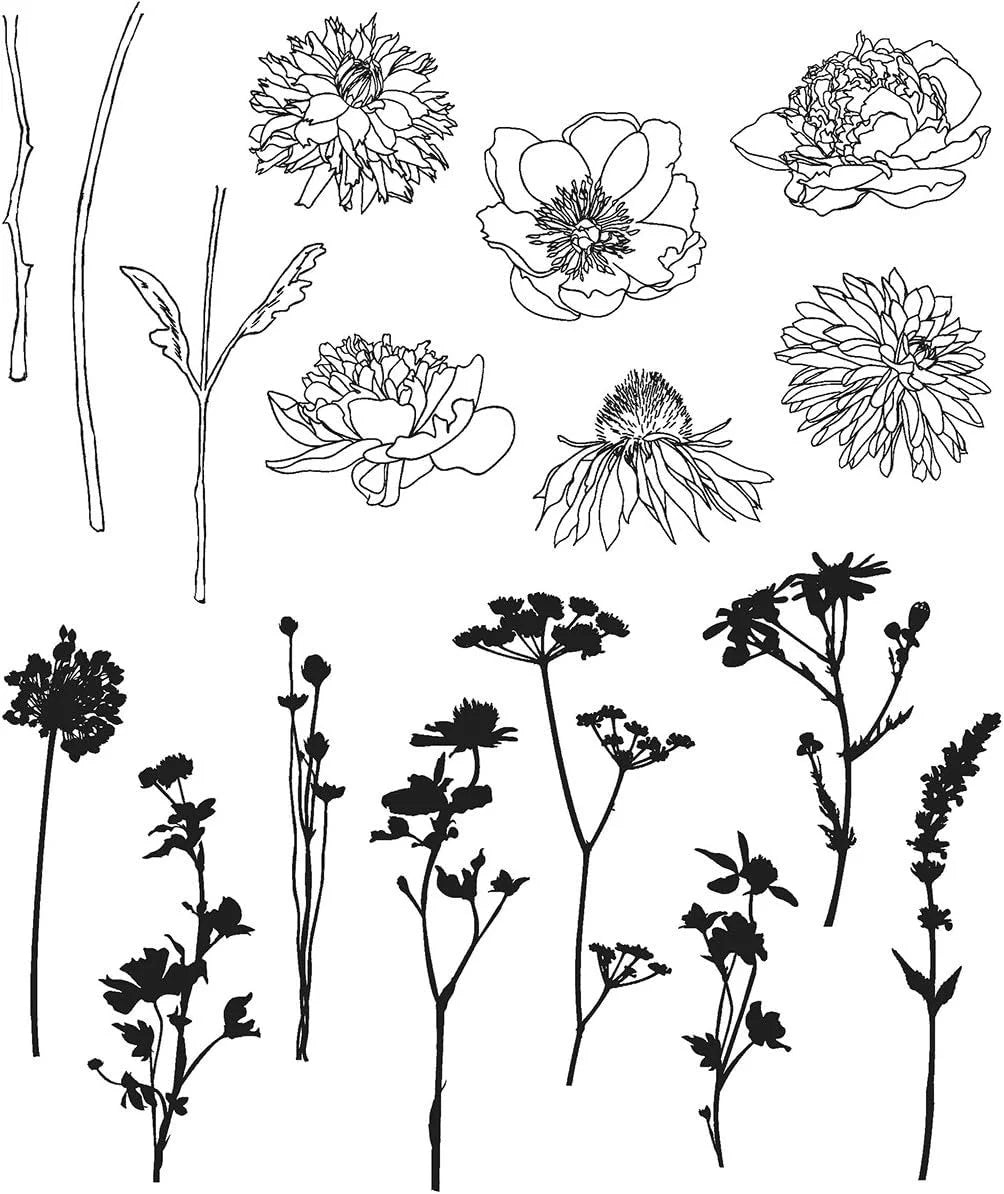 Mini Bouquet Cling Rubber Stamp Q982600