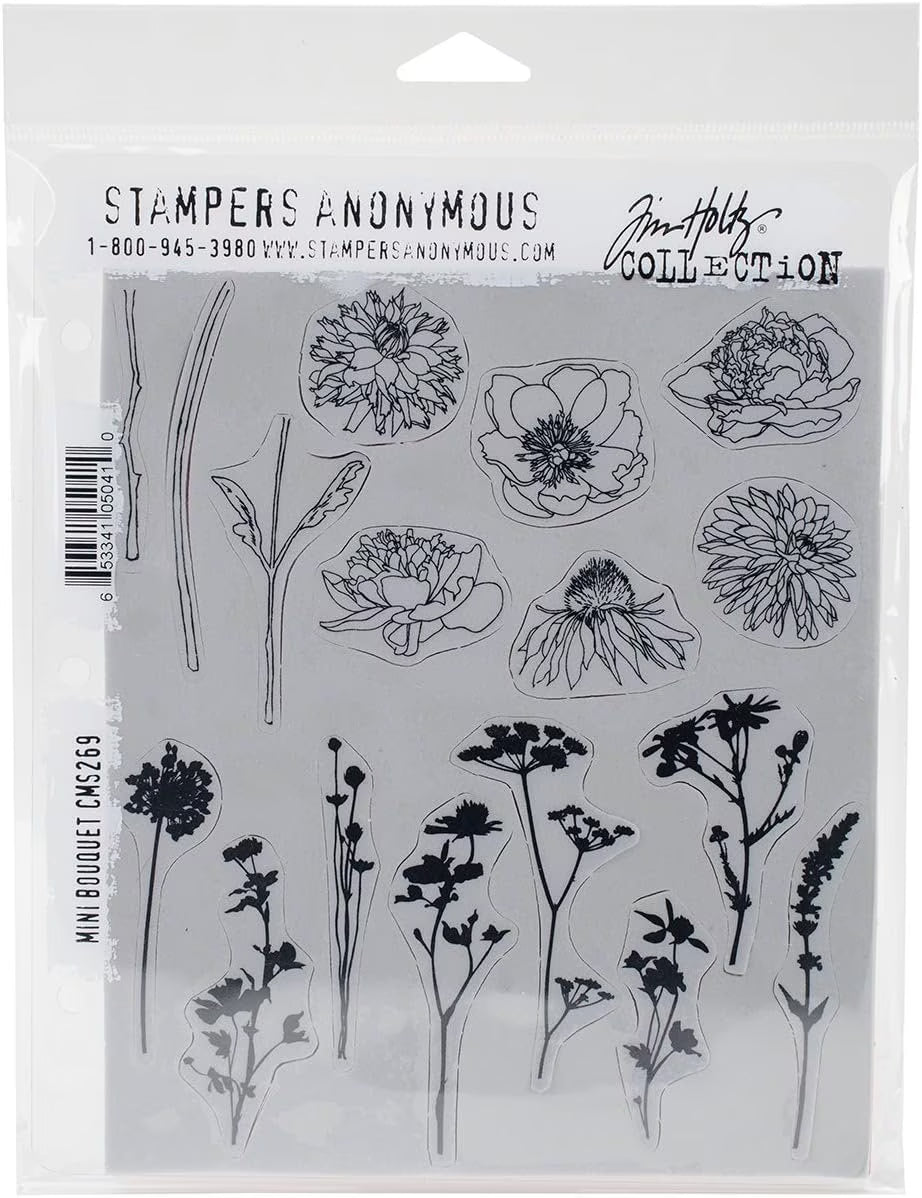 Mini Bouquet Cling Rubber Stamp Q982600