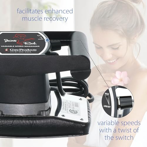 Variable Speed Massager, Deep Tissue Massage, Orbital Action A7886