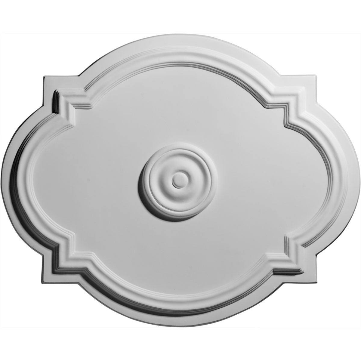 21 1/4 inchw x 17 3/8 inchh x 1 inchp Ceiling Medallion V993859