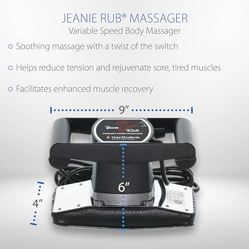 Variable Speed Massager, Deep Tissue Massage, Orbital Action A7886