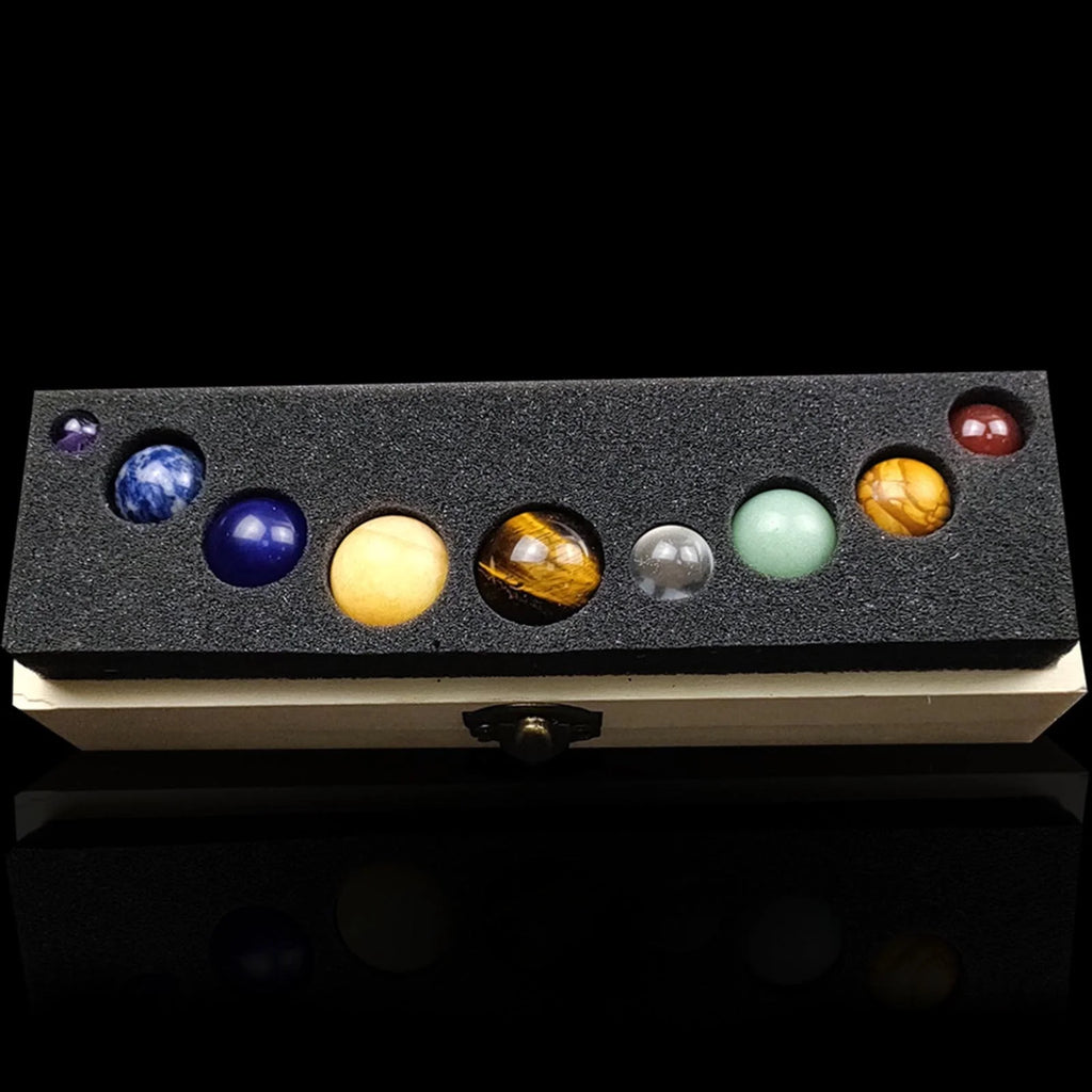 Planet Crystal Solar System Ornaments Set R6600