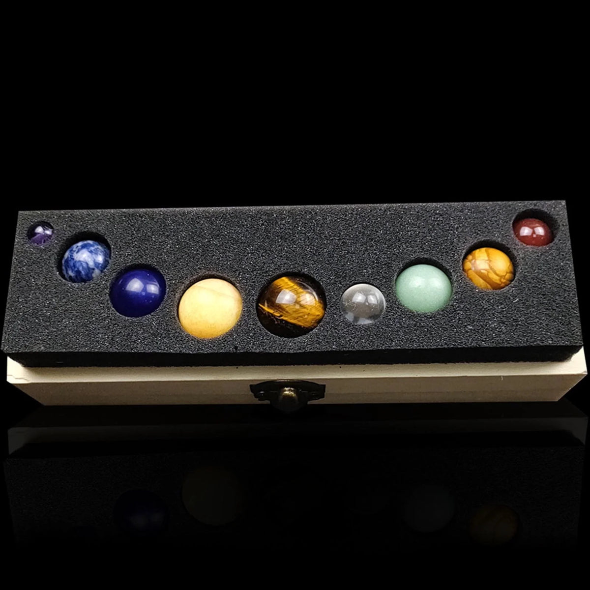 Planet Crystal Solar System Ornaments Set R6600