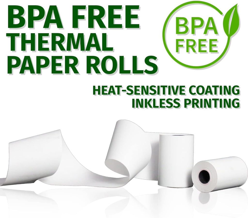 Thermal Paper Receipt Rolls 3 1/8 x 230 ft 32 Rolls W64678