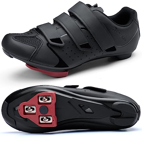 Mens Cycling Shoes with Look Delta Cleat M802