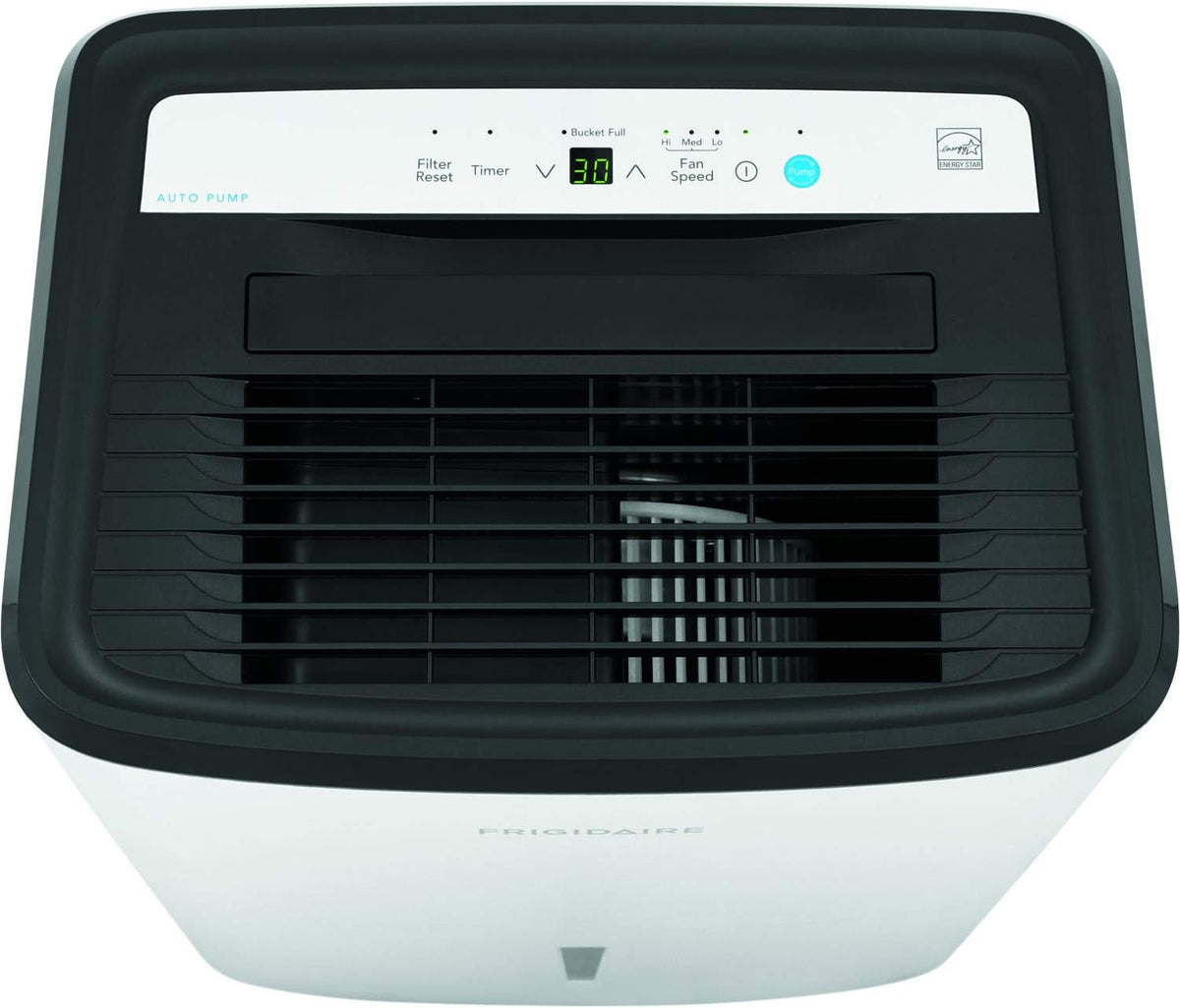 White 50 Pint Dehumidifier with Built In Pump X7842