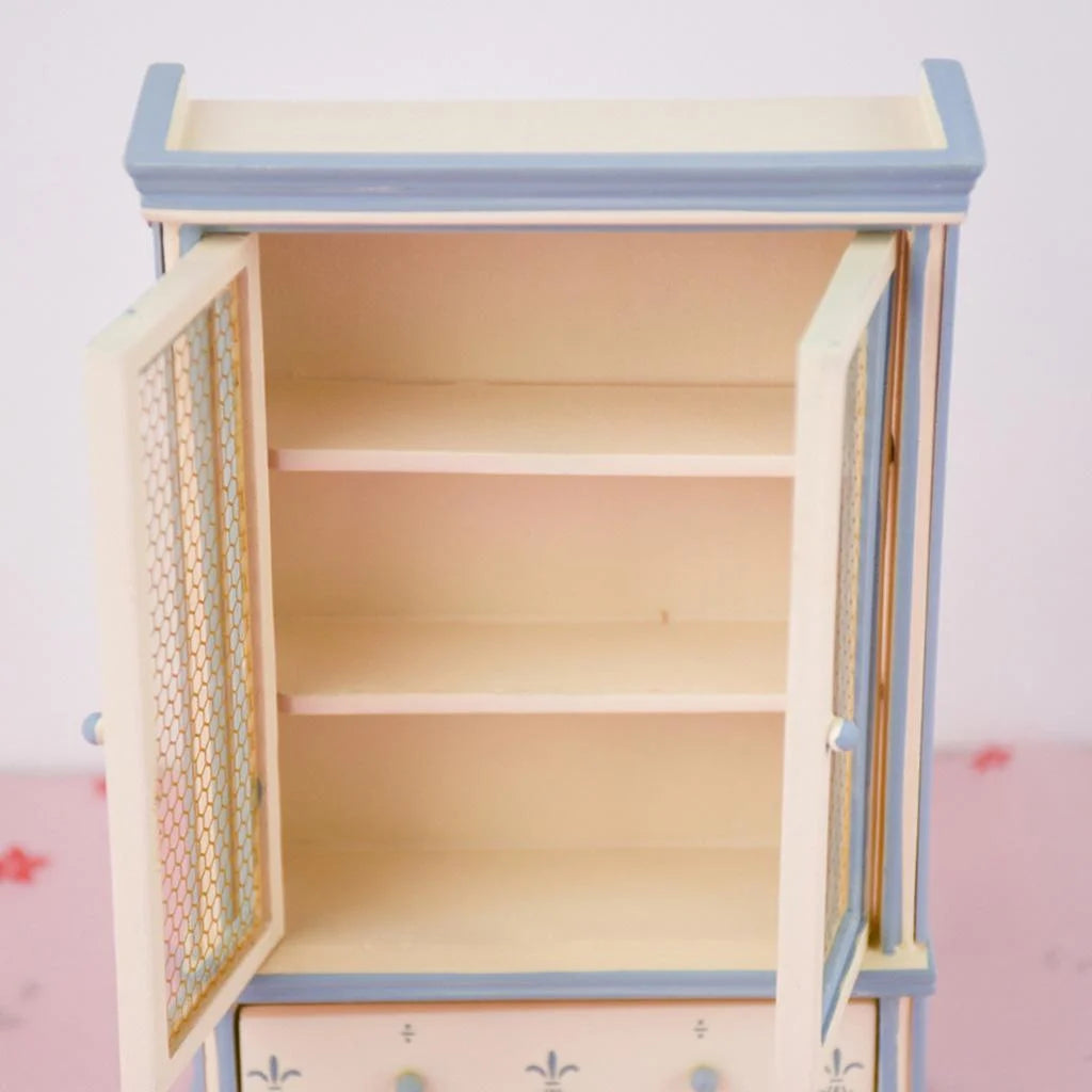 1:12 Dollhouse Cabinet Wardrobe Decoration I58391
