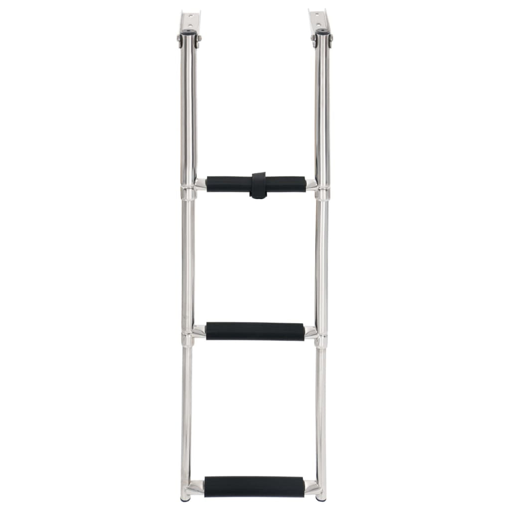 3-step Stainless Steel Folding Boarding Ladder Q898