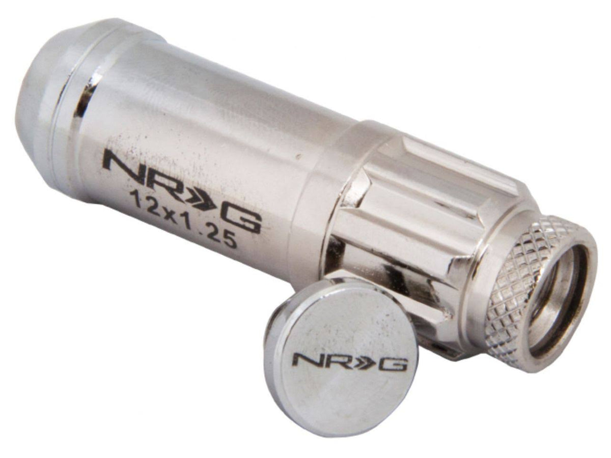 Silver Cone Seat Open End Wheel Locks B132601