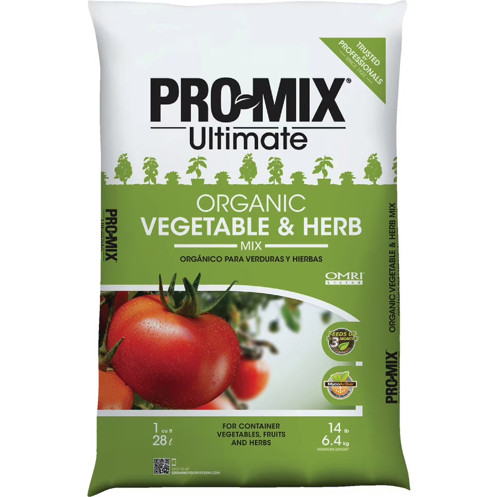 1 Cu. Ft. Container Vegetables & Herbs Garden Soil Y842950