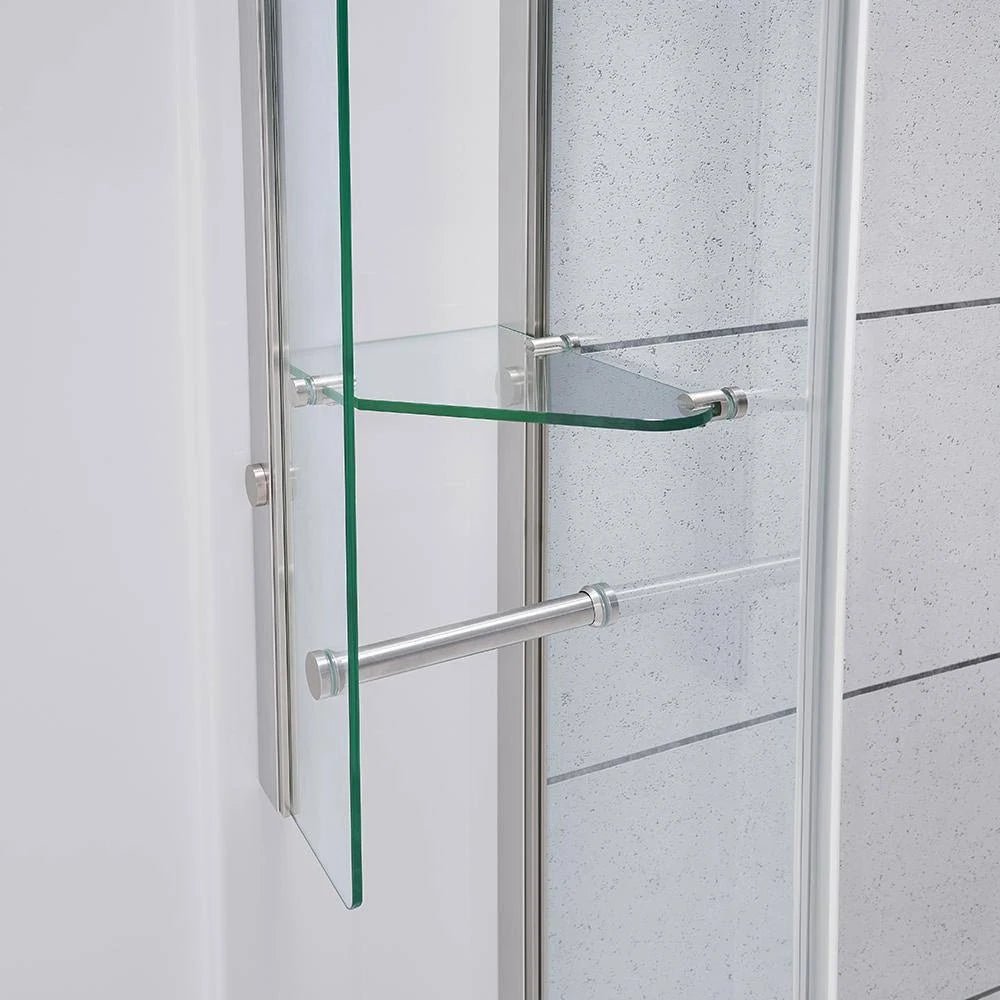 Corner Drain Shower Stall Kit I55430