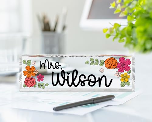 Teacher Desk Name Plate J290