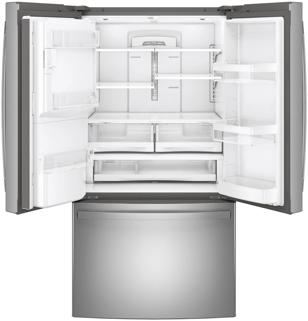Stainless Steel French Door Freestanding Refrigerator T833