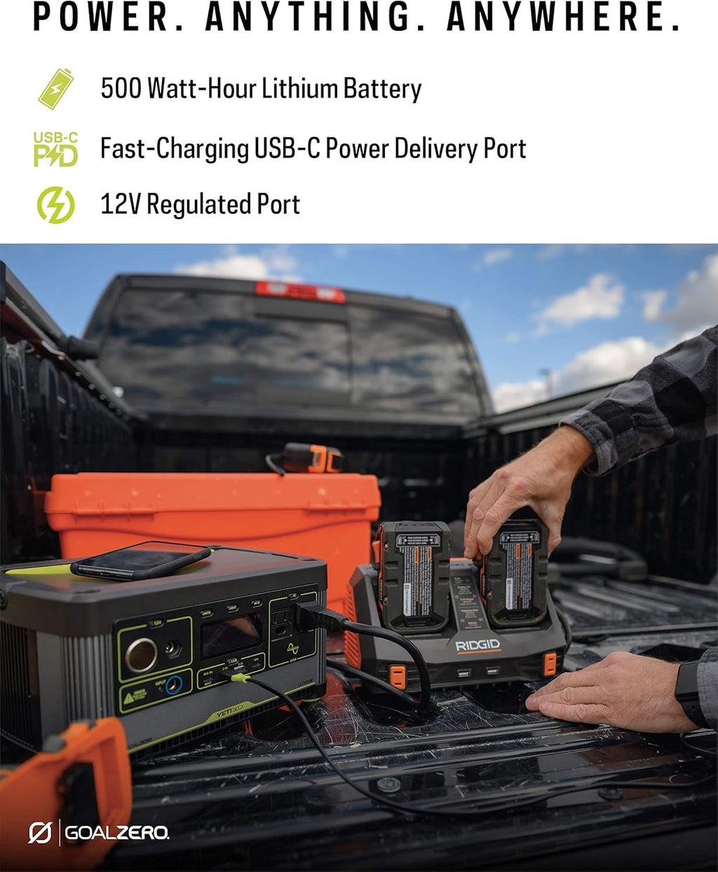 505Wh Portable Power Station X869