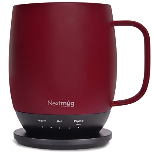 Black 14 oz Self-Heating Coffee Mug P535