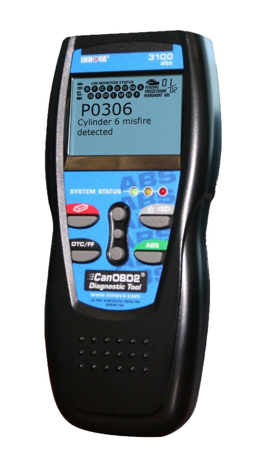 Diagnostic Scan Tool with ABS and Battery Backup F34478
