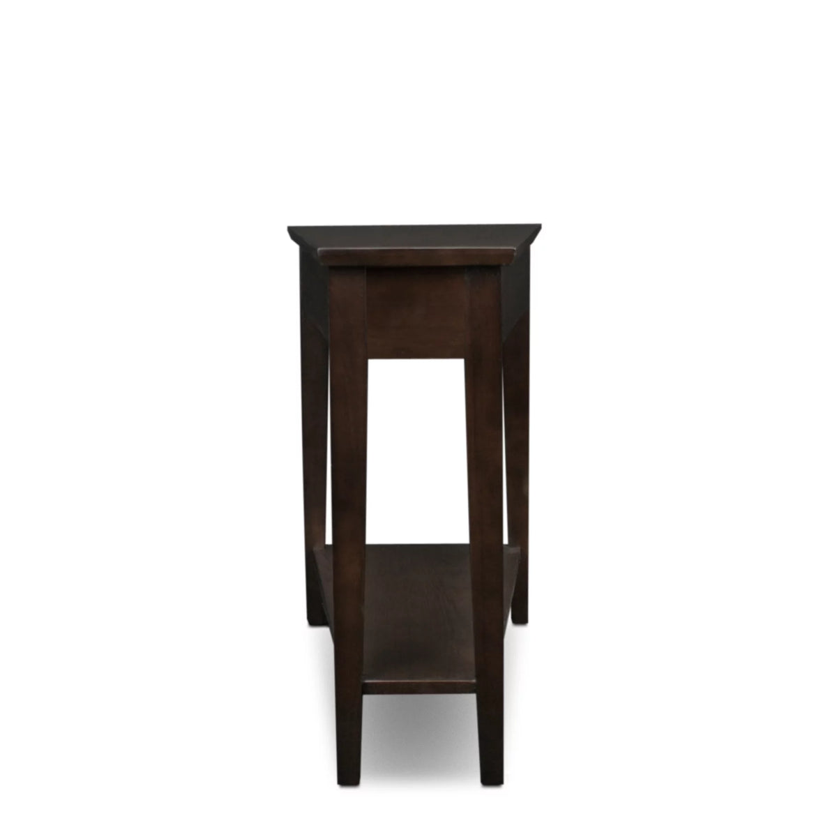 Compact Recliner Wedge Table in Chocolate Oak O930447