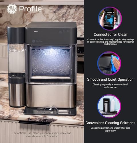 Stainless Steel Countertop Nugget Ice Maker with 1 Gallon Tank P814098