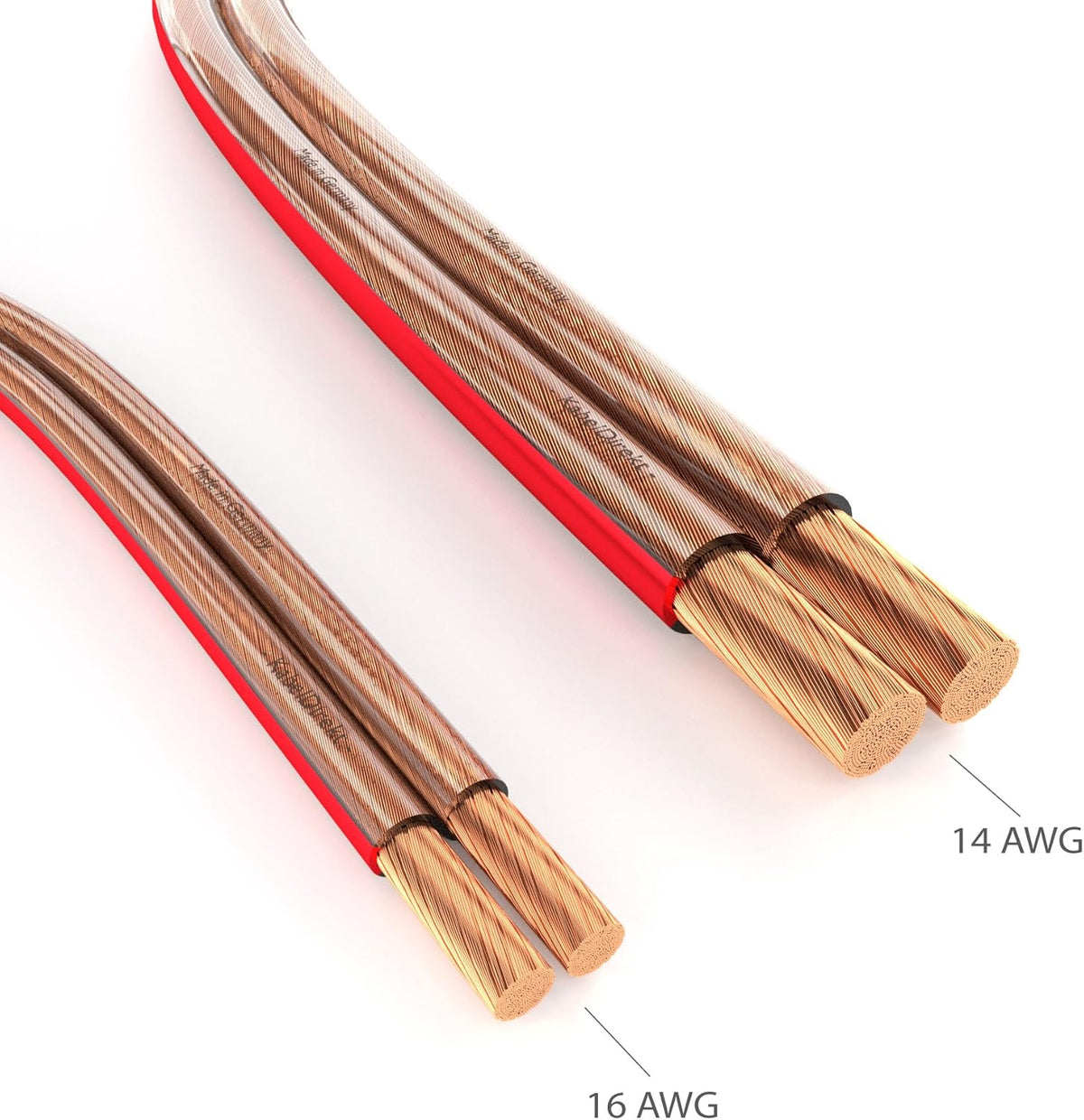 Pure Copper 16 AWG Speaker Wire 100 feet C899682
