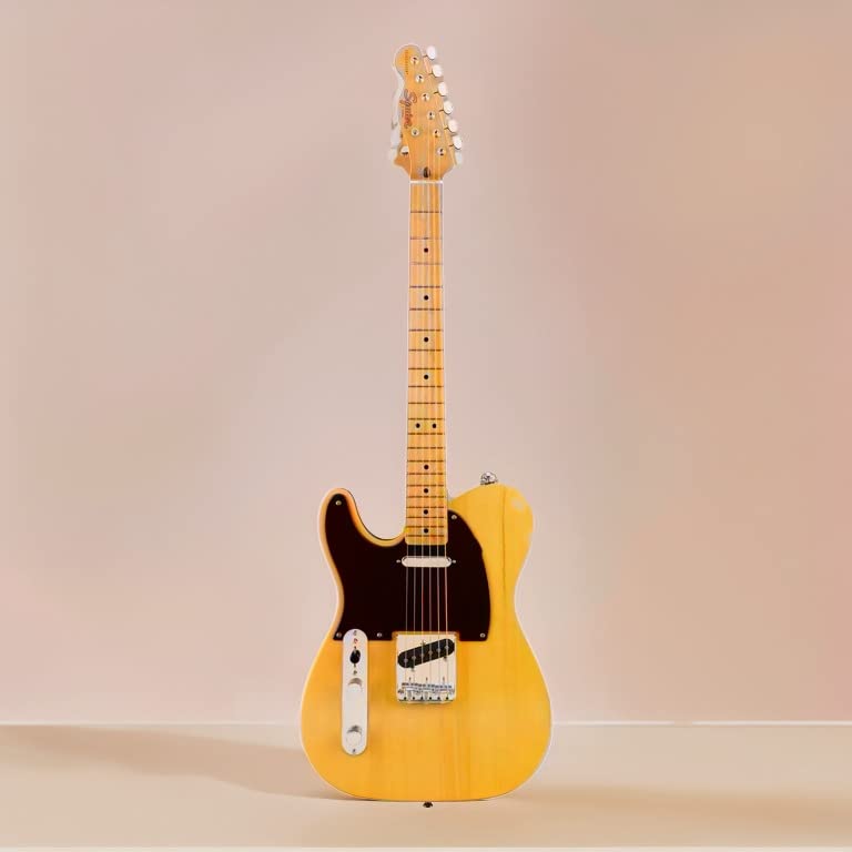 Natural Maple Fingerboard Electric Guitar R876