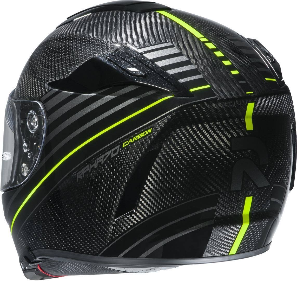 Carbon Helmet Yellow Black Xs B607466