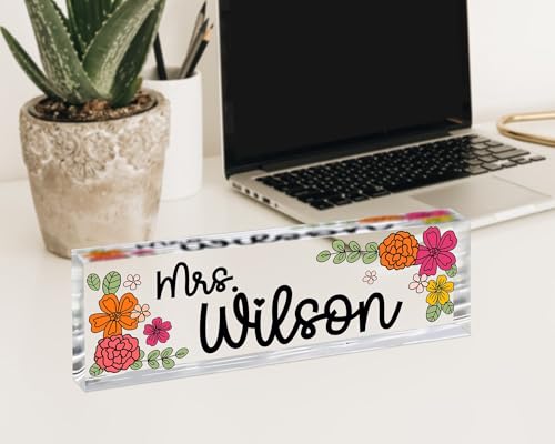 Teacher Desk Name Plate J290