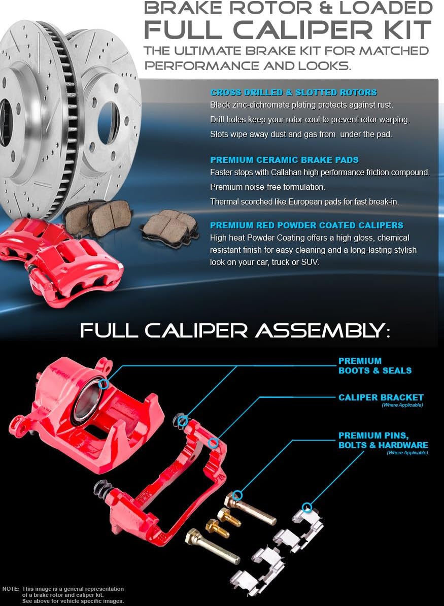 Brake Rotors + Pads + Clips S67340