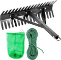 16 inch Double Sided Aquatic Weed Rake with 66ft Rope V74031