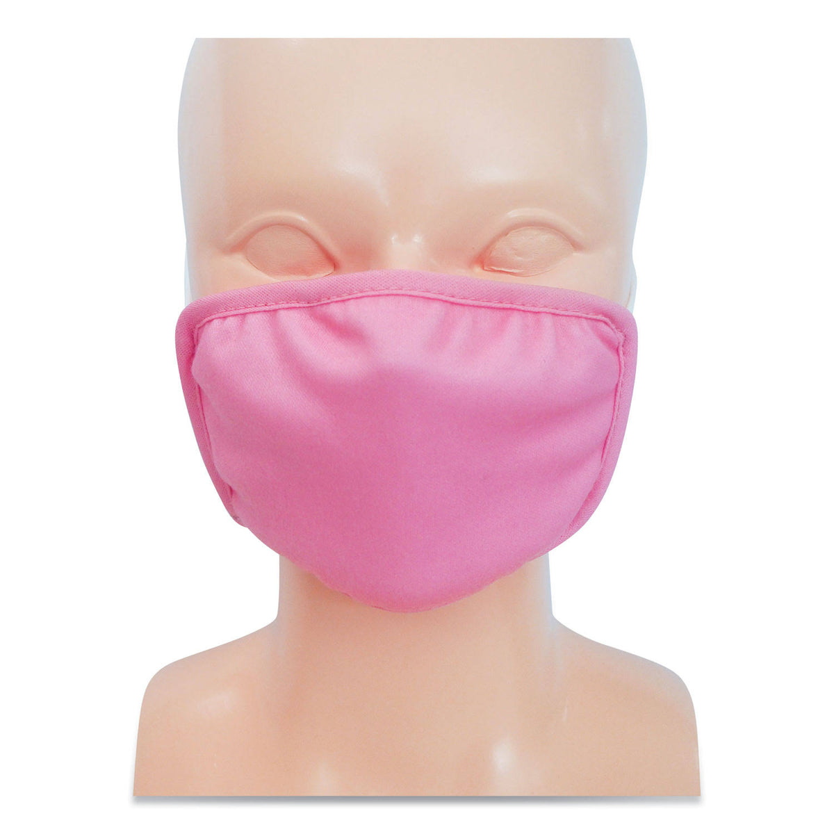 Kids Fabric Face Mask, Pink, 500-carton K628