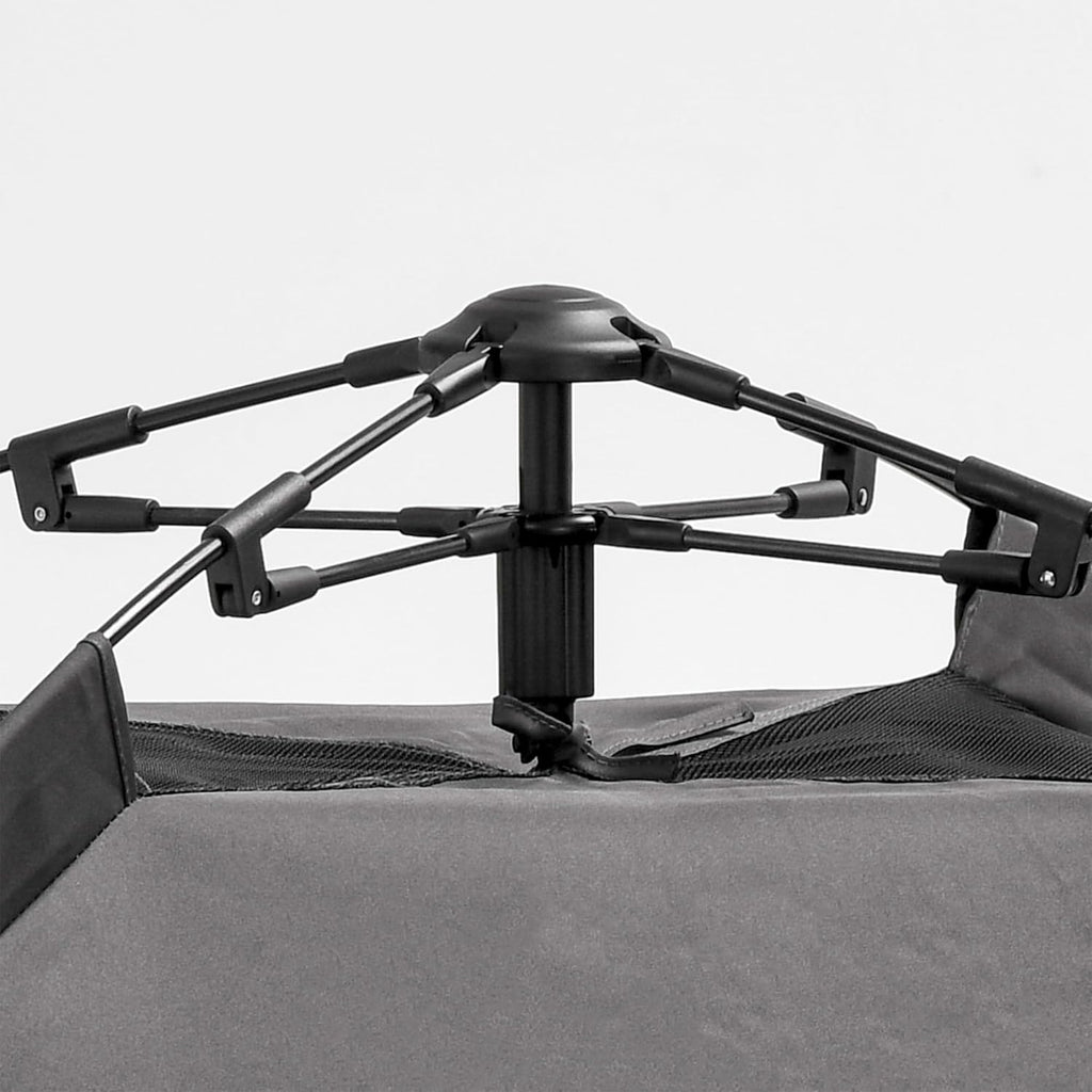 Dark Gray Pop Up Dog Tent with Carrying Bag A183495