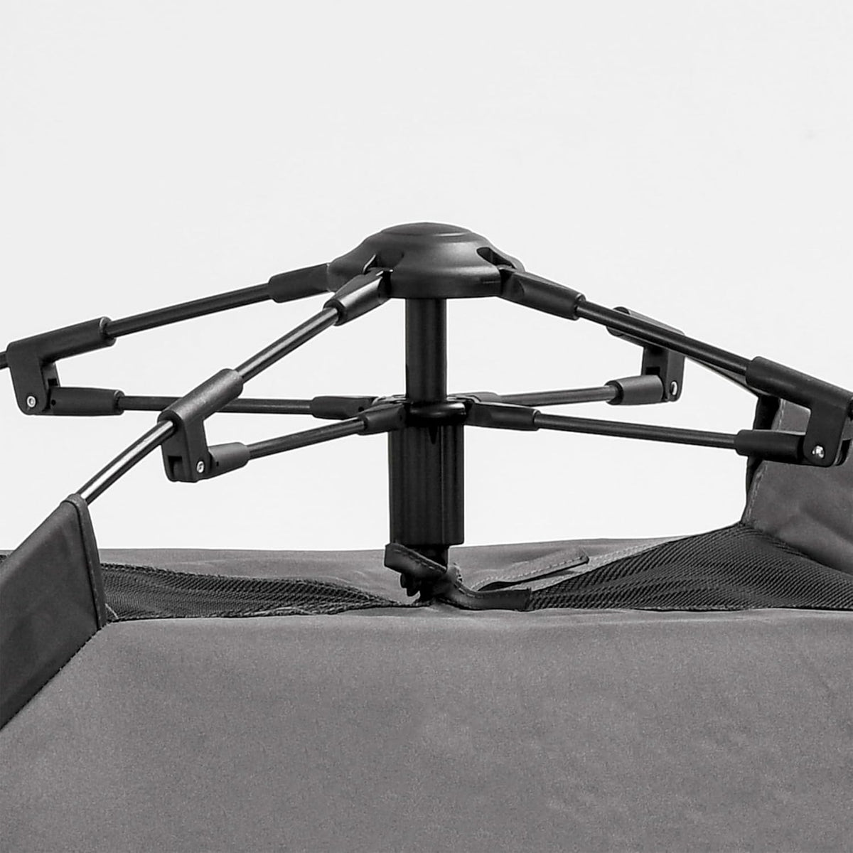 Dark Gray Pop Up Dog Tent with Carrying Bag A183495