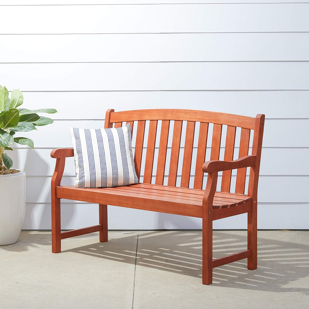 Eucalyptus Wooden Bench S686